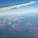 Airplane flight to Japan airplane, over, arial, Japan