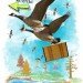 Bird migration birds geese migrating kids drawing