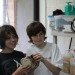 Josiah Ridgely holding a nautilus Josiah Ridgely nautilus research American Samoa