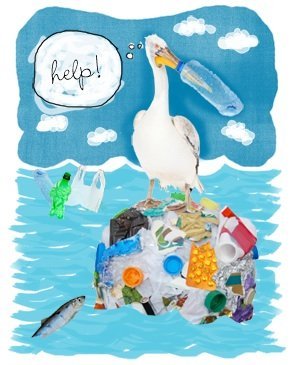 ocean, plastic