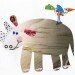 rhino kids craft craft, kids, bird, rhino