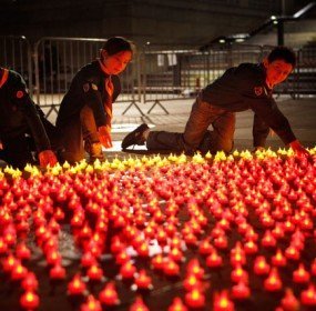 Scouts help at Earth Hour Earth Hour, scouts,