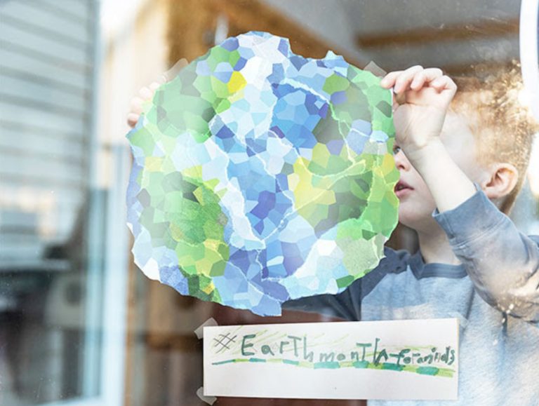 Eco-Activity: Recycled window art