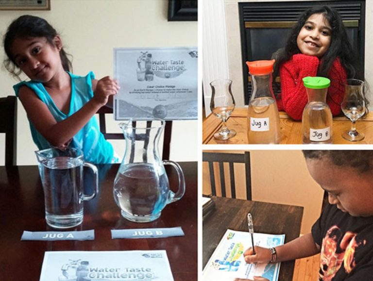 Eco-Activity: Take the water taste challenge!