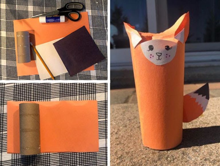 Eco-Activity: Fox friends on a roll!
