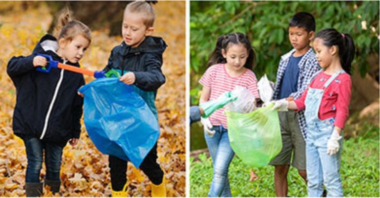 Eco-Activity: Stash Trash and RAWR around your ‘hood!