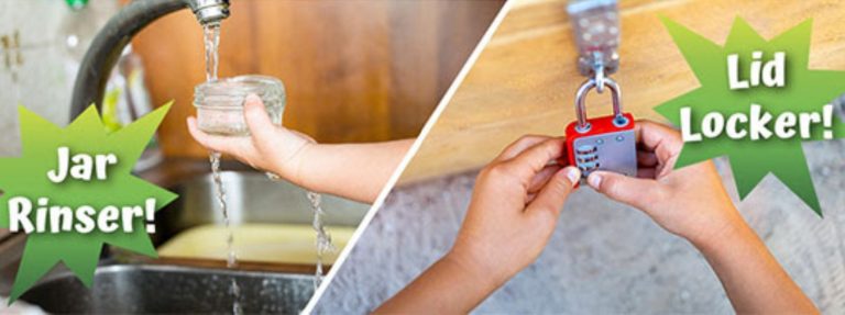 Eco-Activity: Jar-Rinser, Lid-Locker… Animal Protector!