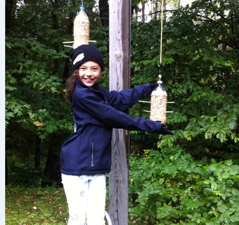 Earth Ranger completing a hands-on wildlife mission
