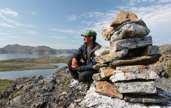 Man and park (c) Parks Canada, Torngat Mountains National Park