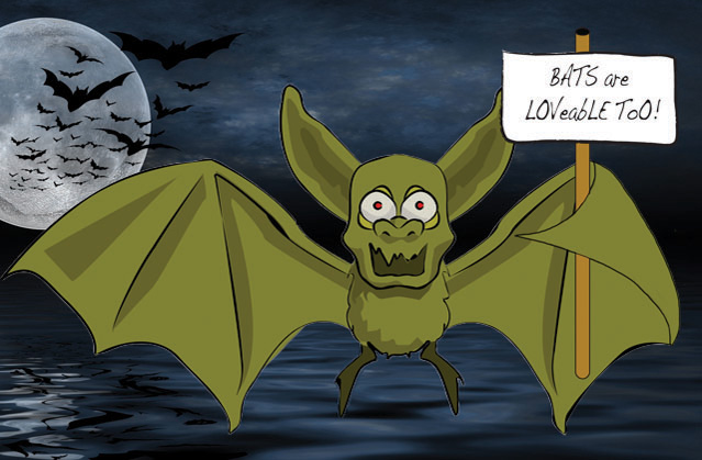 bats, halloween, bat, moon, scary animals