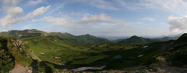 daisutsu zan national park panorama abhisek