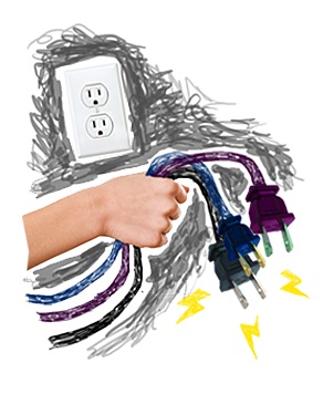 phantom power, detective, electricity,