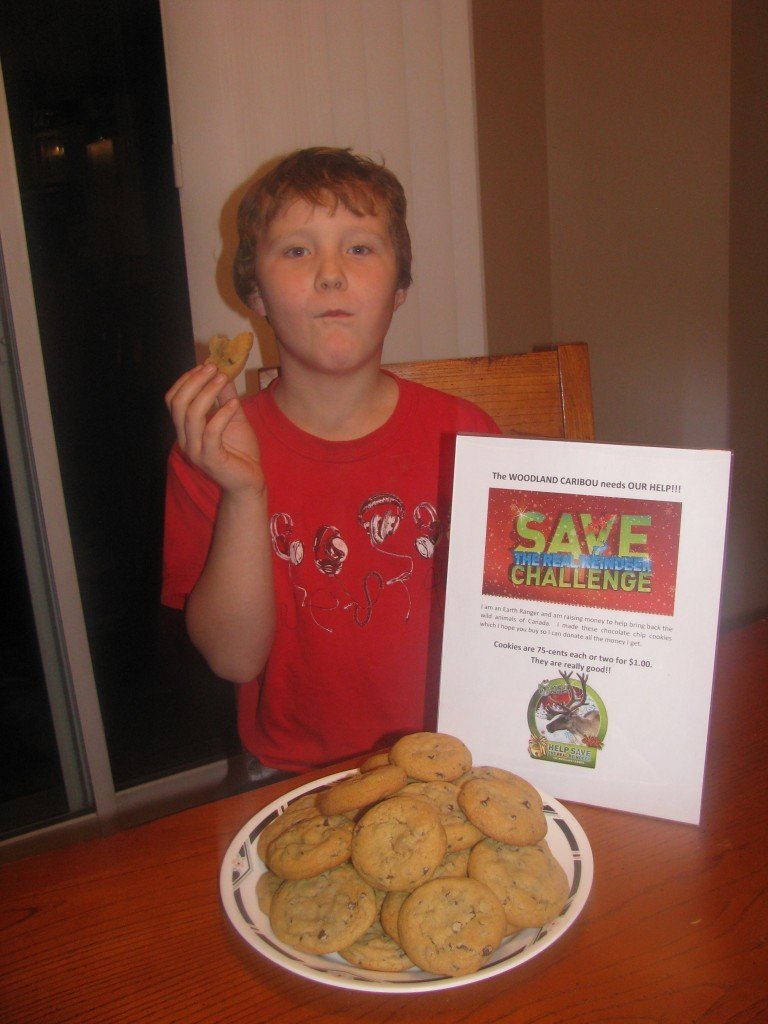 Super Ranger Alex with cookies