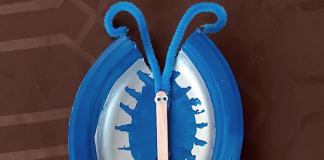 Paper Plate Butterfly