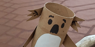 Paper Roll Koala