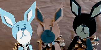Pinecone Bunnies