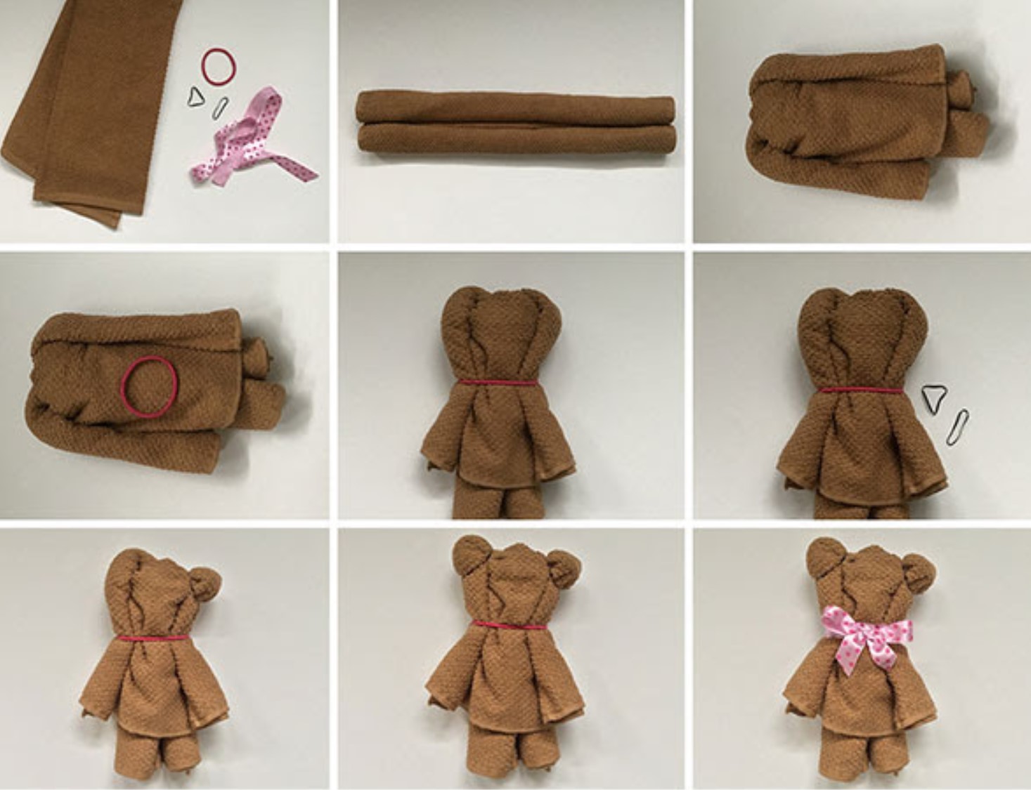 Eco-Activity: DIY Towel Teddy - Where kids go to save animals! Eco-Activity: DIY Towel Teddy - Where kids go to save animals!