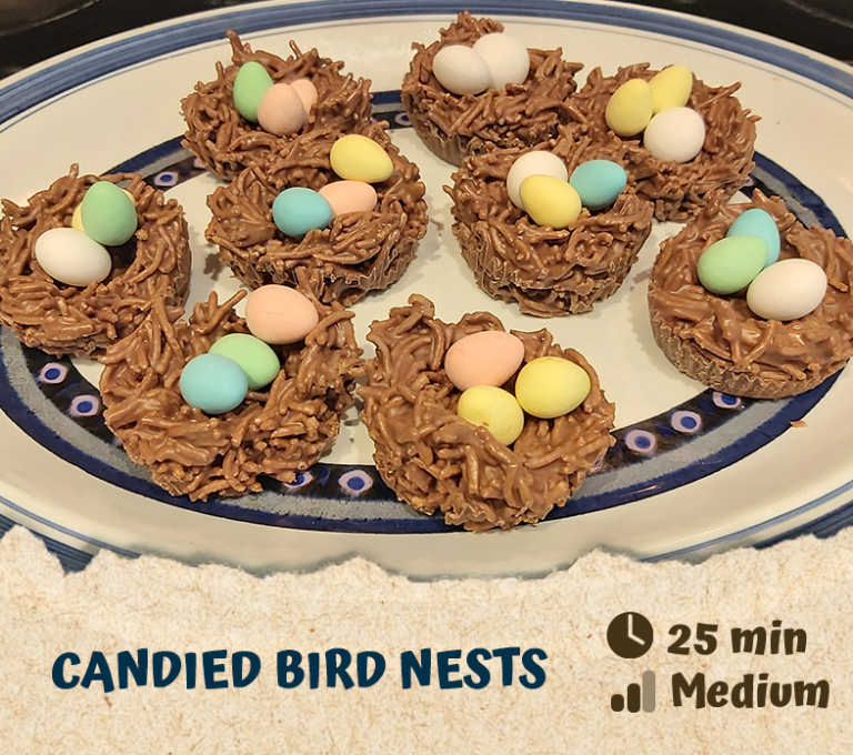Candied Bird Nests