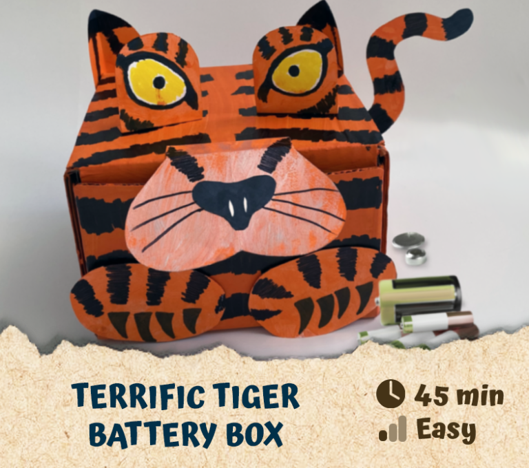 Terrific Tiger Battery Box