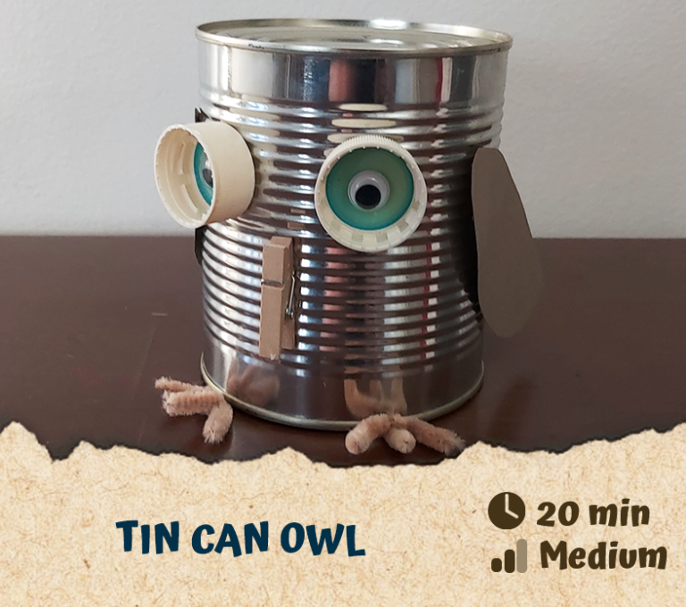 Tin Can Owl