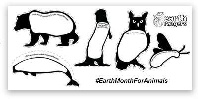 Eco-Activity: Celebrate Earth Month by showing off your love for animals! - Where kids go to save animals! Eco-Activity: Celebrate Earth Month by showing off your love for animals! - Where kids go to save animals!