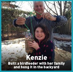 Kenzie bird feeder