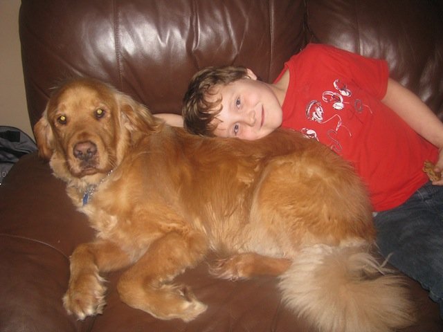 Super Ranger Alex with dog